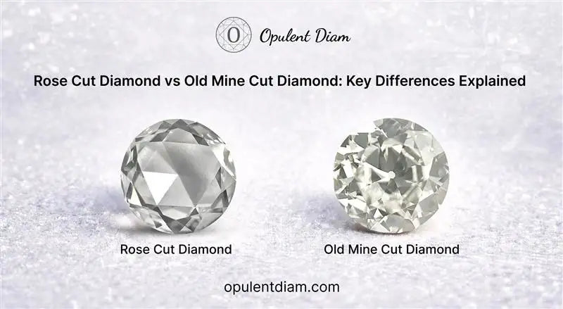 Rose Cut Diamond vs. Old Mine Cut Diamond: Key Differences Explained