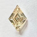 Lozenge Shape Step Cut Brown Natural Diamond