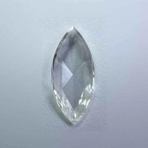 0.73 Carat Marquise Rose Cut Natural Diamond, G Color VVS1