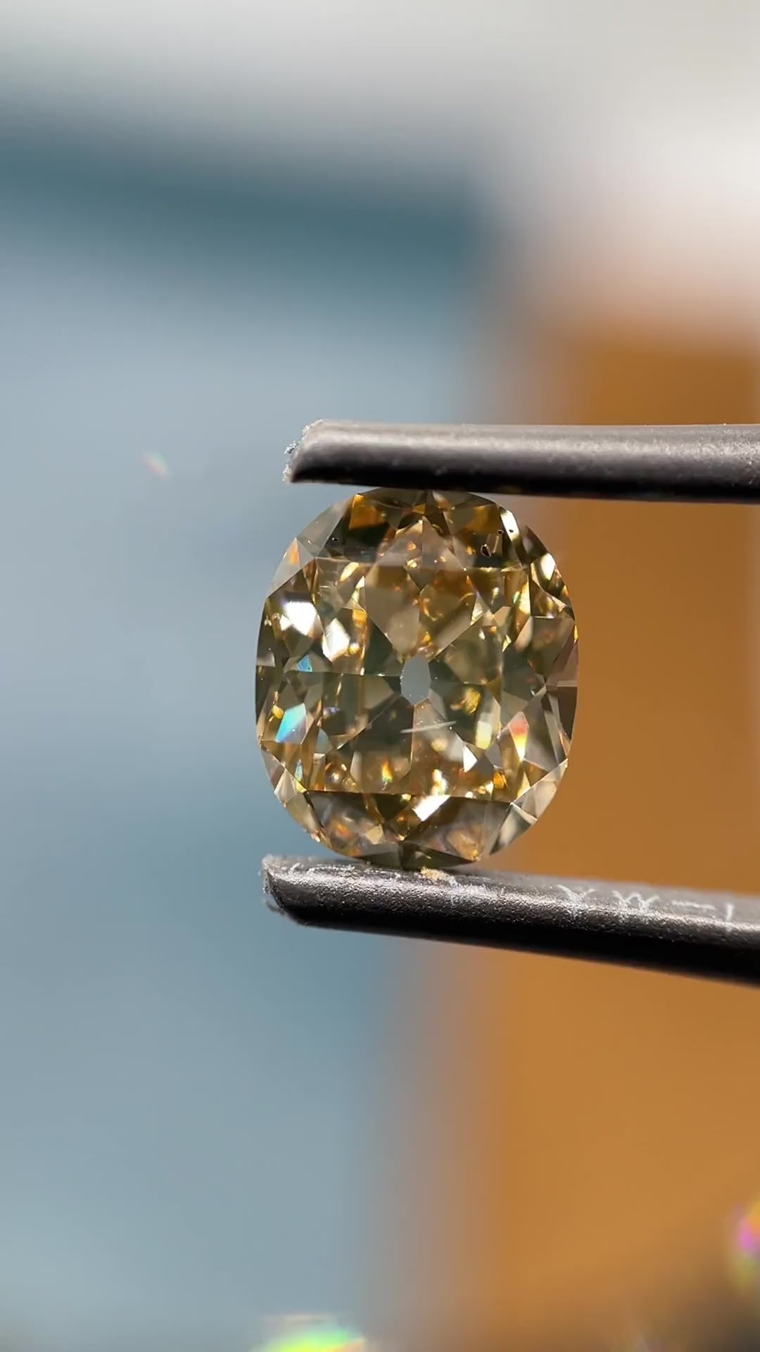 Cushion Old Mine Cut Natural Diamond