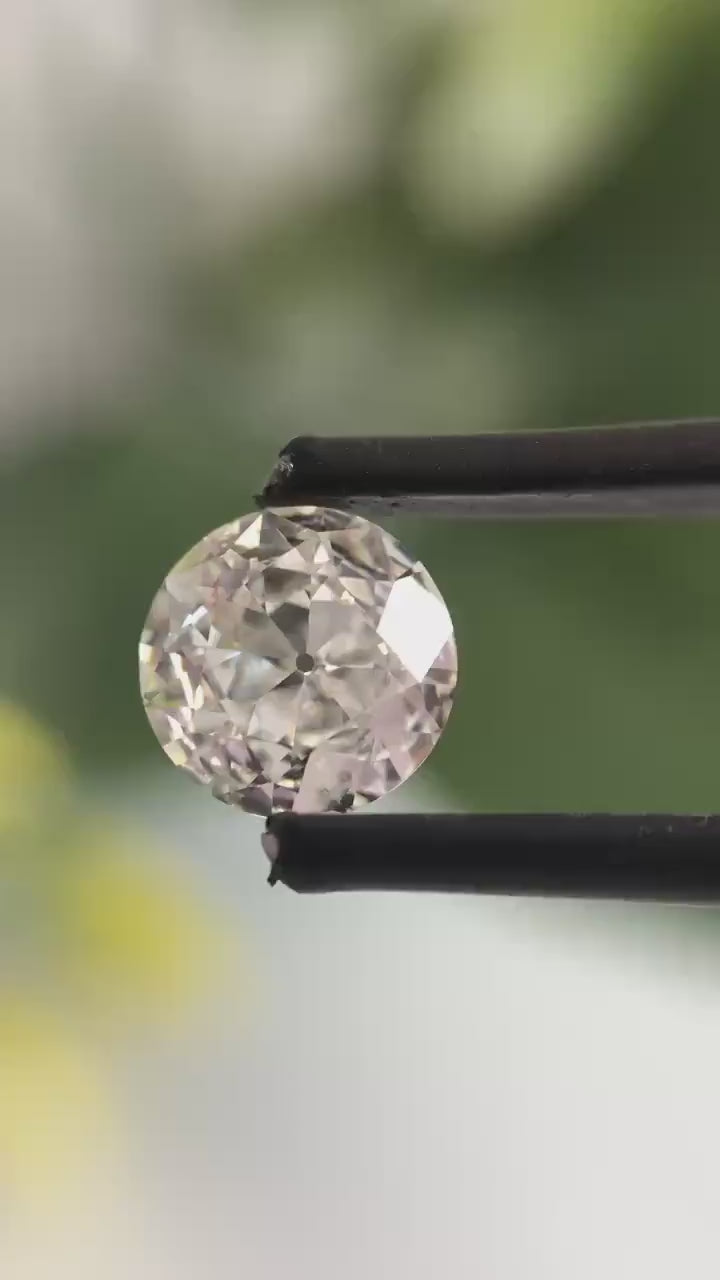 Old European Cut 1.01CT I Color VS2 Natural Diamond