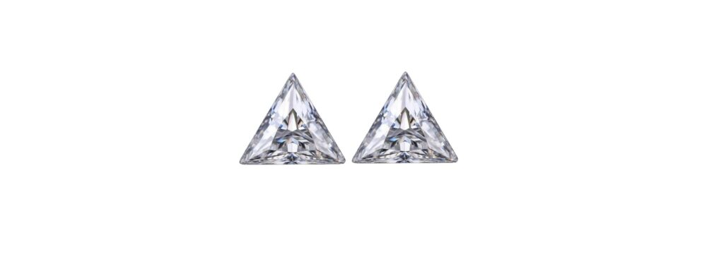 Trilliant Brilliant Cut Natural Matching pairs Diamonds