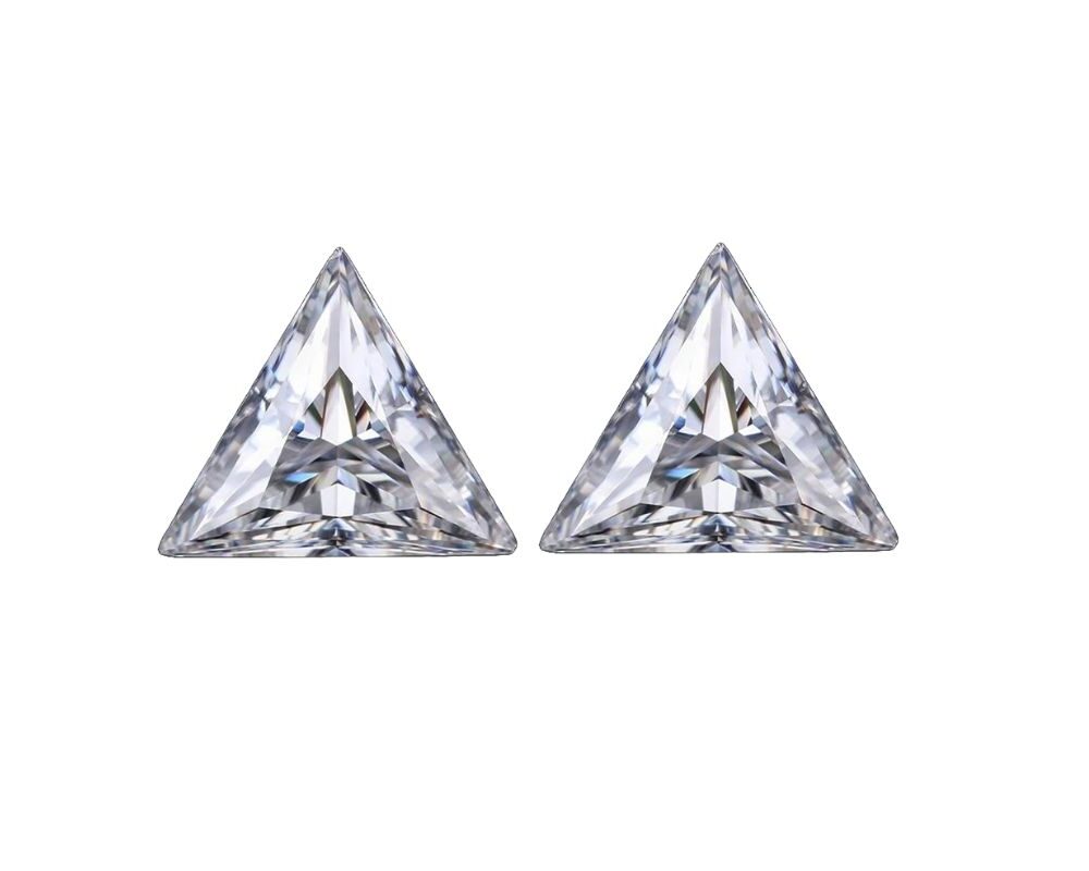 Trilliant Brilliant Cut Natural Matching pairs Diamonds