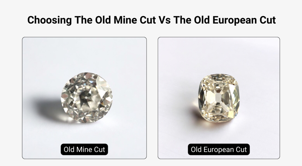 Old Mine Cut Vs The Old European Cut