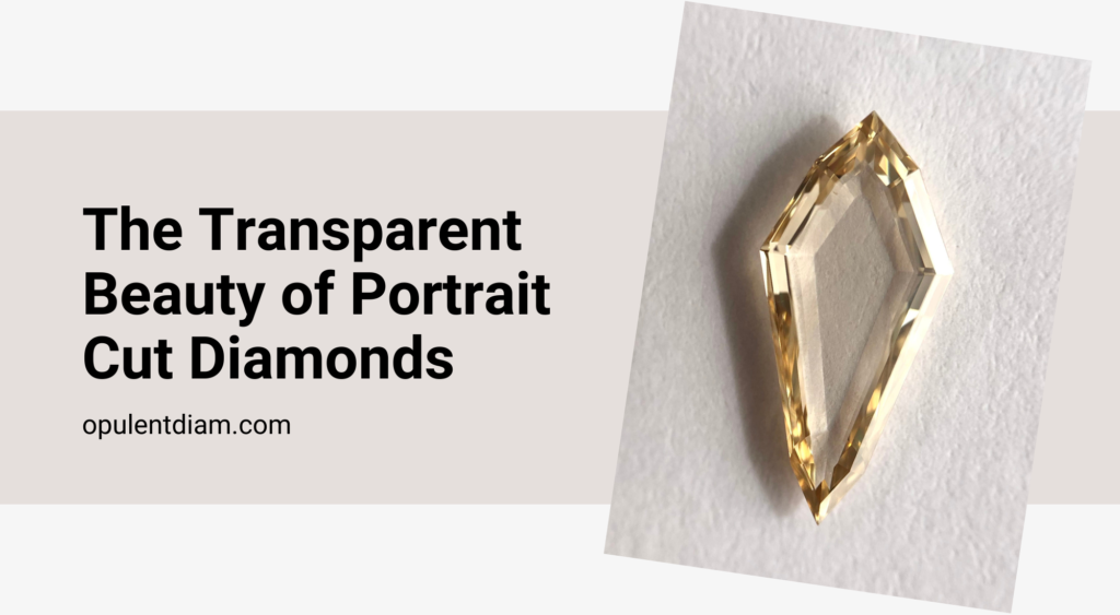 The Transparent Beauty Of Portrait Cut Diamonds