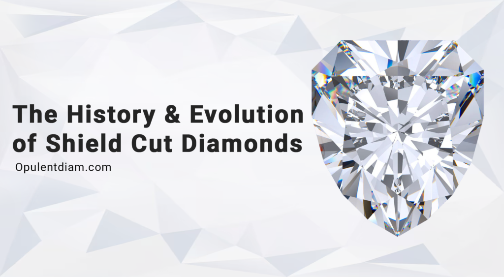 The History & Evolution of Shield Cut Diamonds