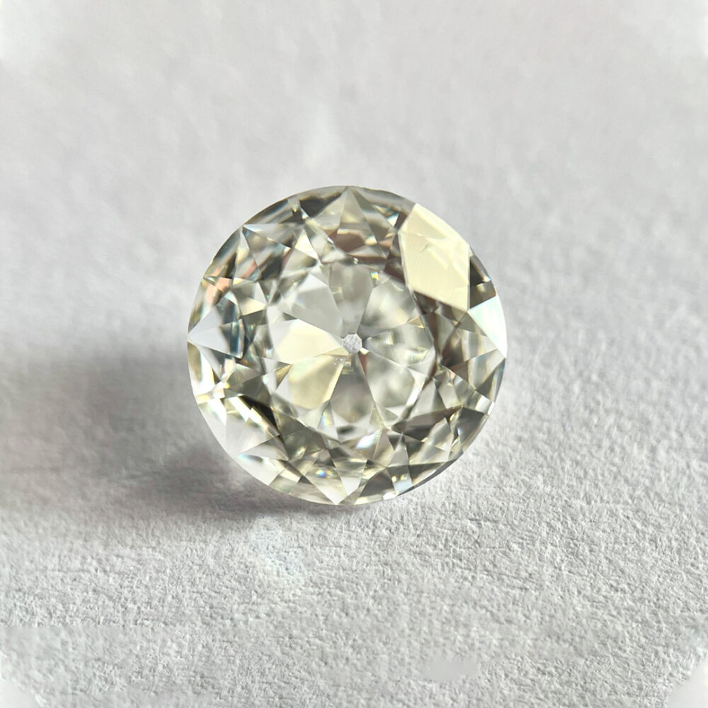 I color old European cut  diamond