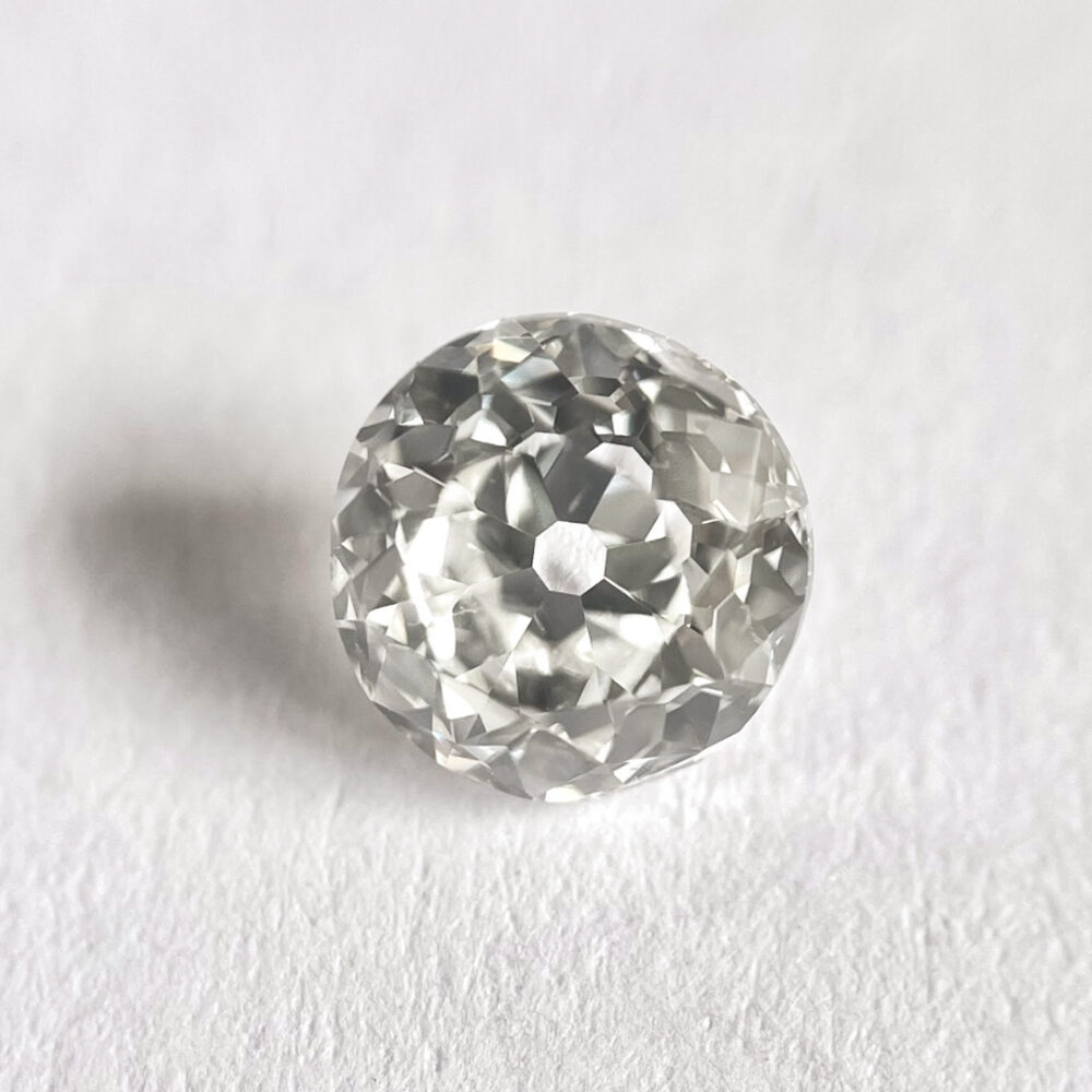 J color old European cut diamond