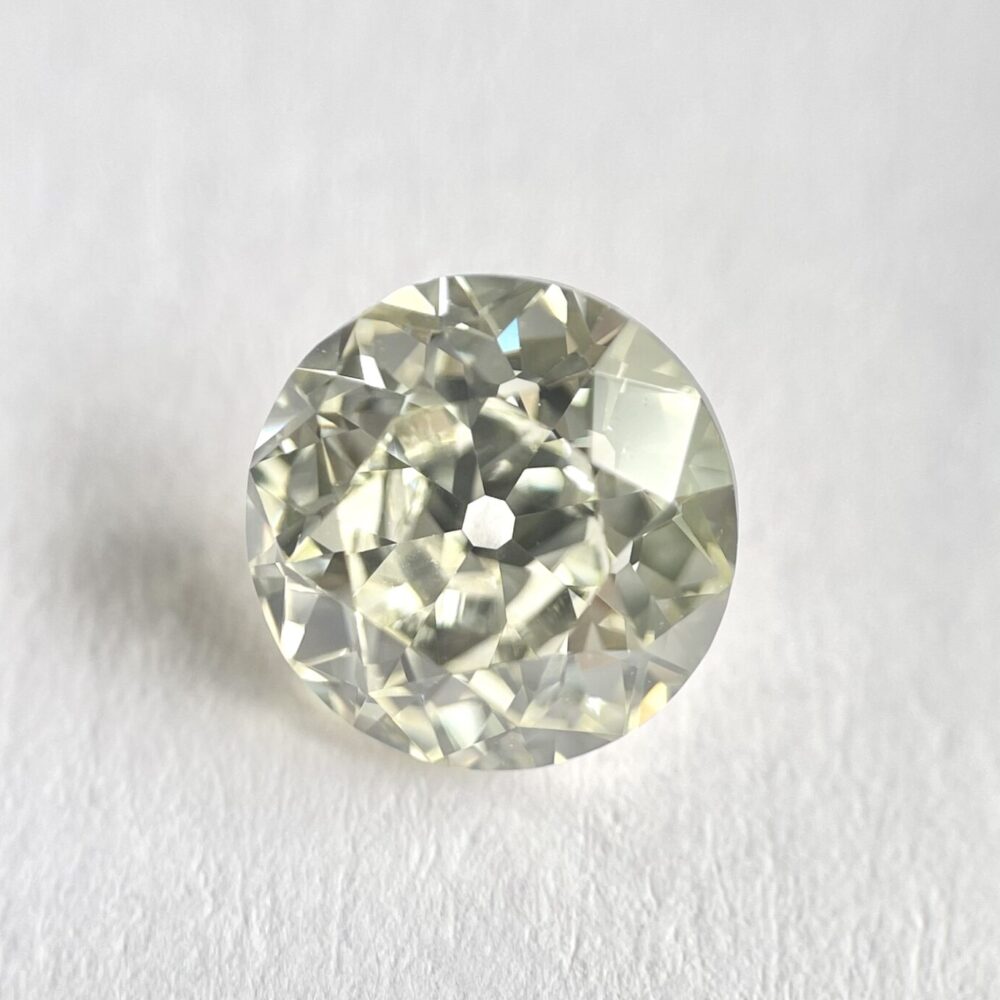 K color old European cut  diamond
