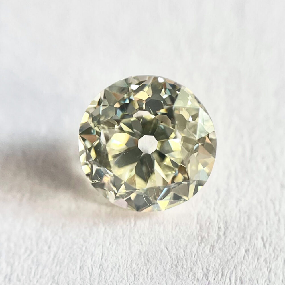 N color old European cut  diamond