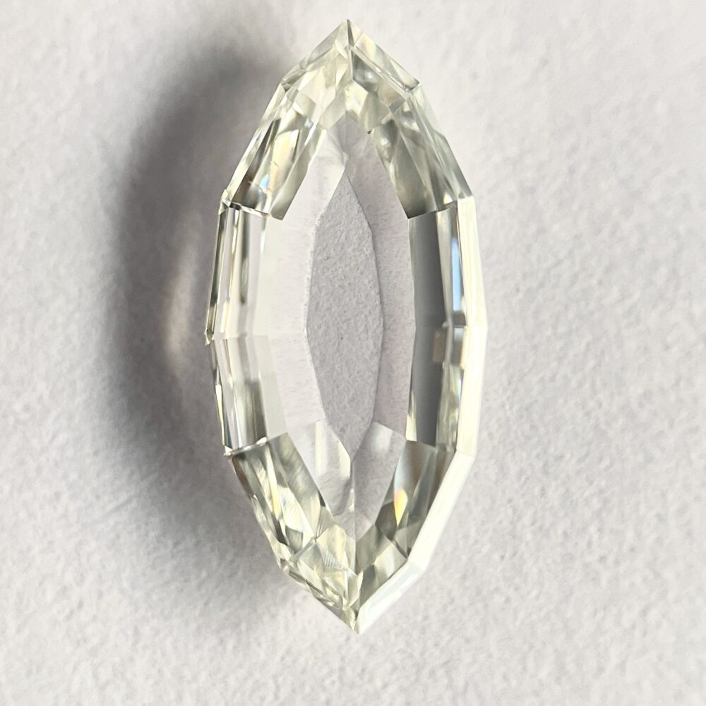 Marquise Shape H Color Step Cut Portrait Diamond