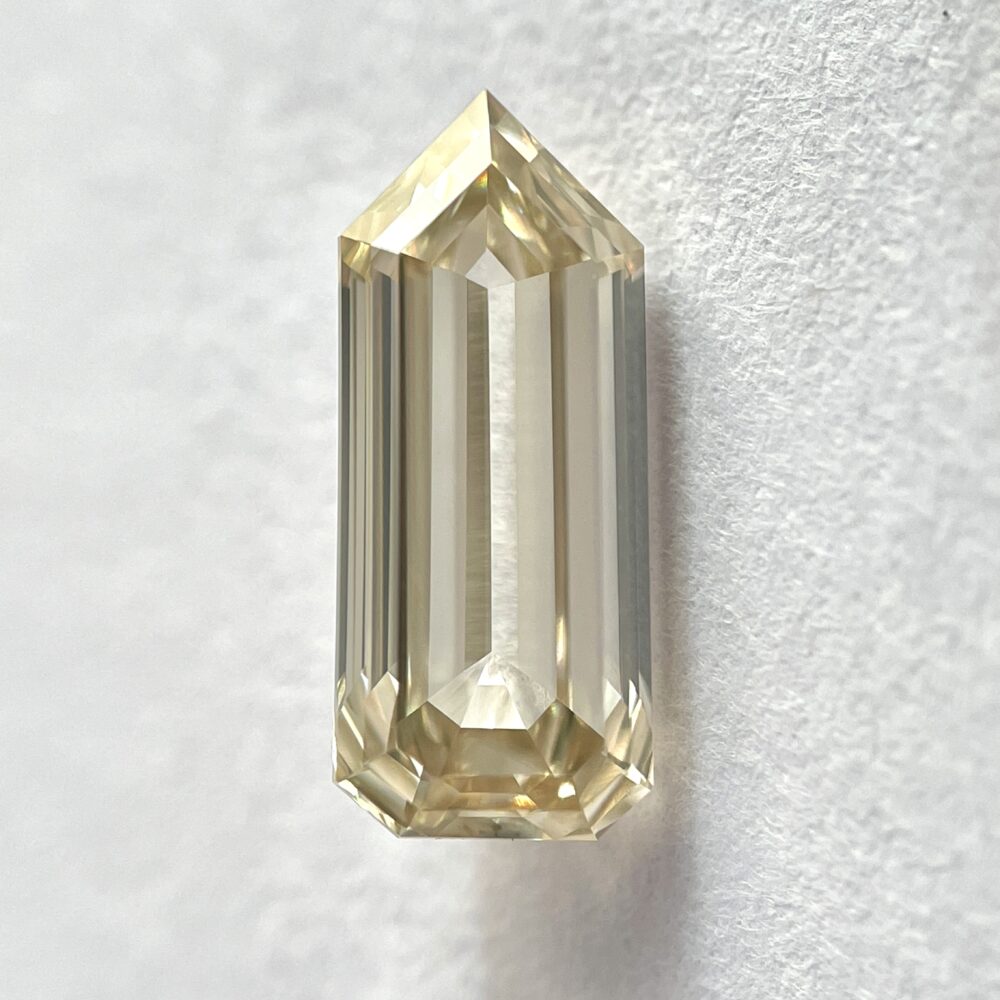 Bullet Shape LB Color Step Cut Diamond