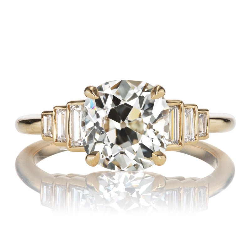 Regal Old European Diamond Ring - Image 2
