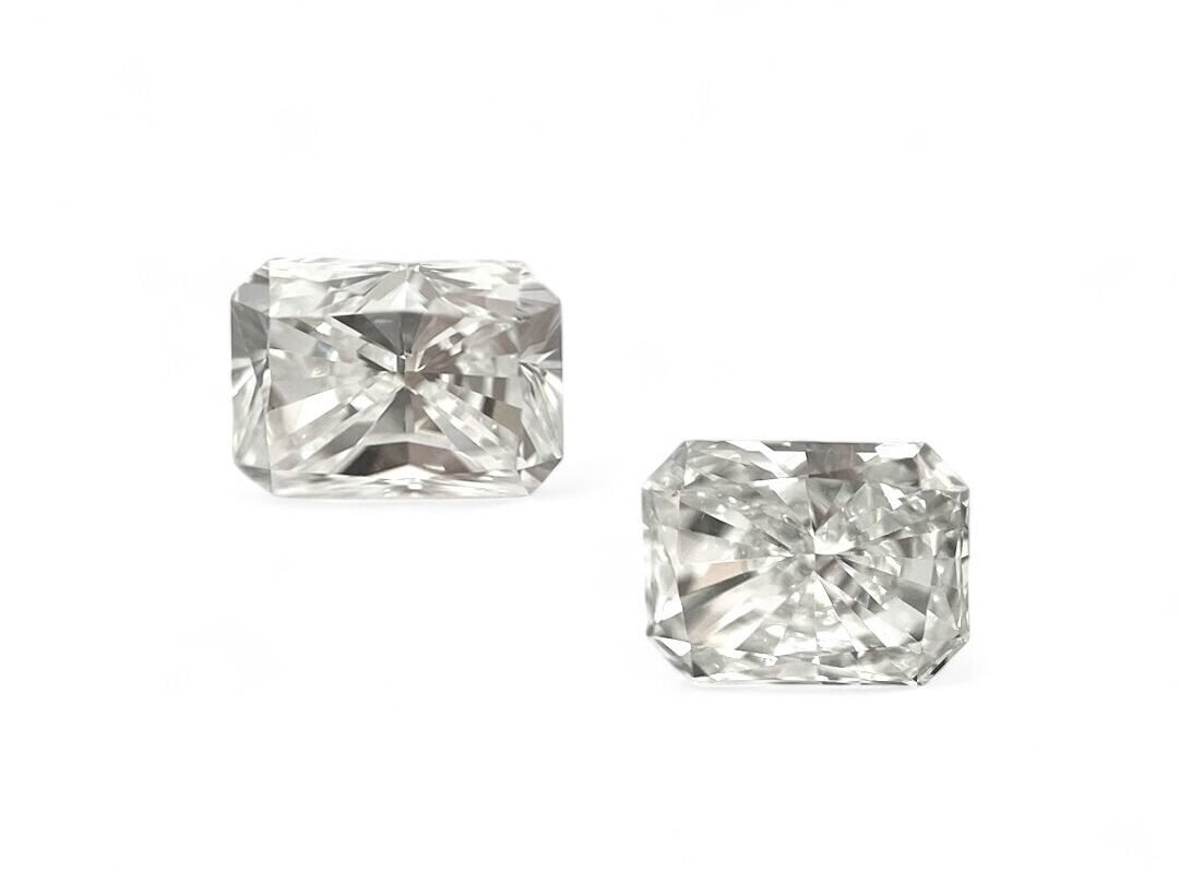 Radiant Cut Matching Pair Diamonds